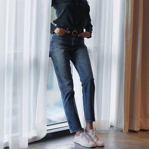 Agolde, Pinch waist high-rise kick jean, size 23